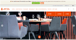 Desktop Screenshot of hotelamfora.be