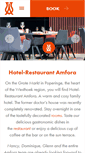 Mobile Screenshot of hotelamfora.be